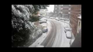 Febbraio 2012 - Agugliano (AN) Il nevò