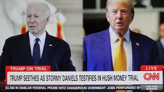 Yesterday, testimony of Stormy Daniels, it was noted that Donald J Trump appeared to be upset.