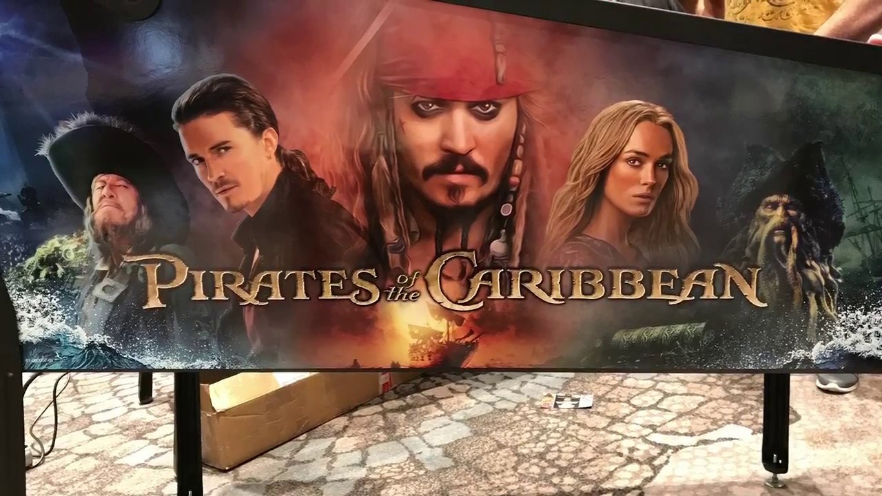 SDTM Exclusive Jersey Jack Pinball Pirates of the Caribbean FlyBy