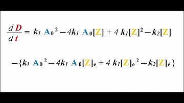 Kinetics: derivation of relaxation time for reaction of form 2A ↔ Z