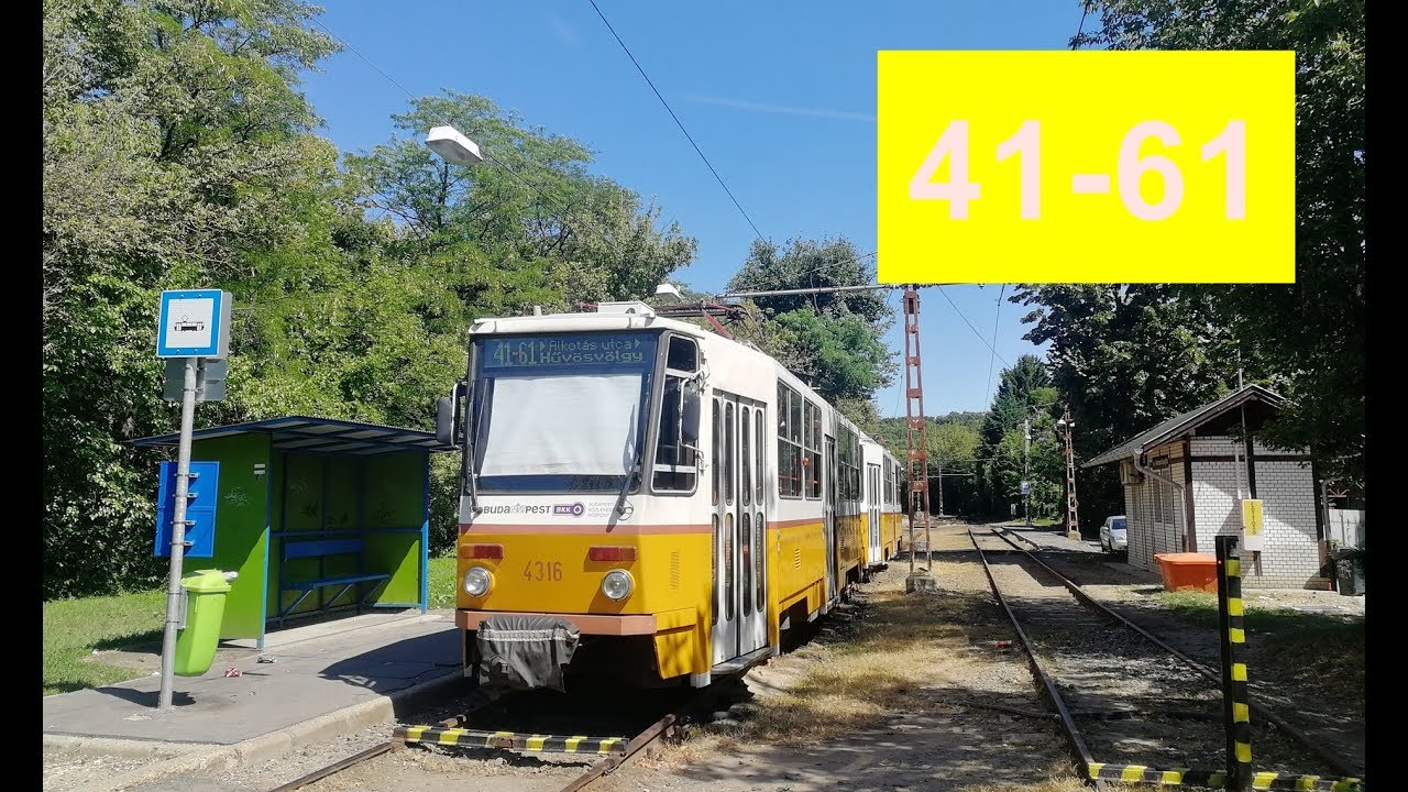 [HD] BKV CKD Tatra T5C5K - 4129 (41-61)