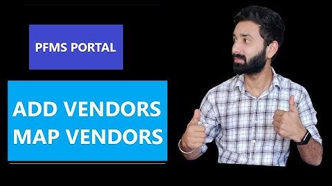 How to Register vendors on PFMS PORTAL ?