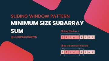 4. Minimum Size Subarray Sum | Sliding Window | Grokking the Coding Interview