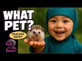 ⭐ What Pet Does He Want? | Pink Ninja ESL Echo Song