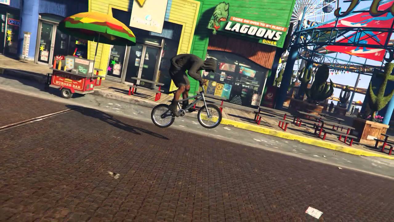 GTA 5 BMX Tricks (PS4)PART2 YouTube