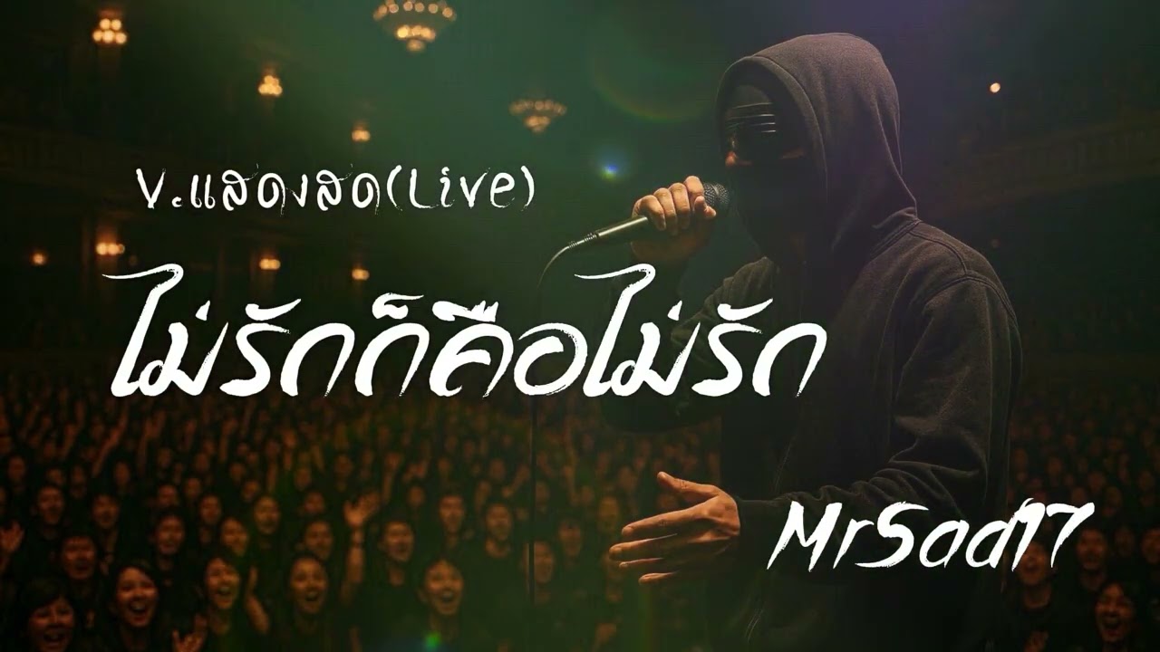 ไม่รักก็คือไม่รัก - MrSad17 V.แสดงสด(live)