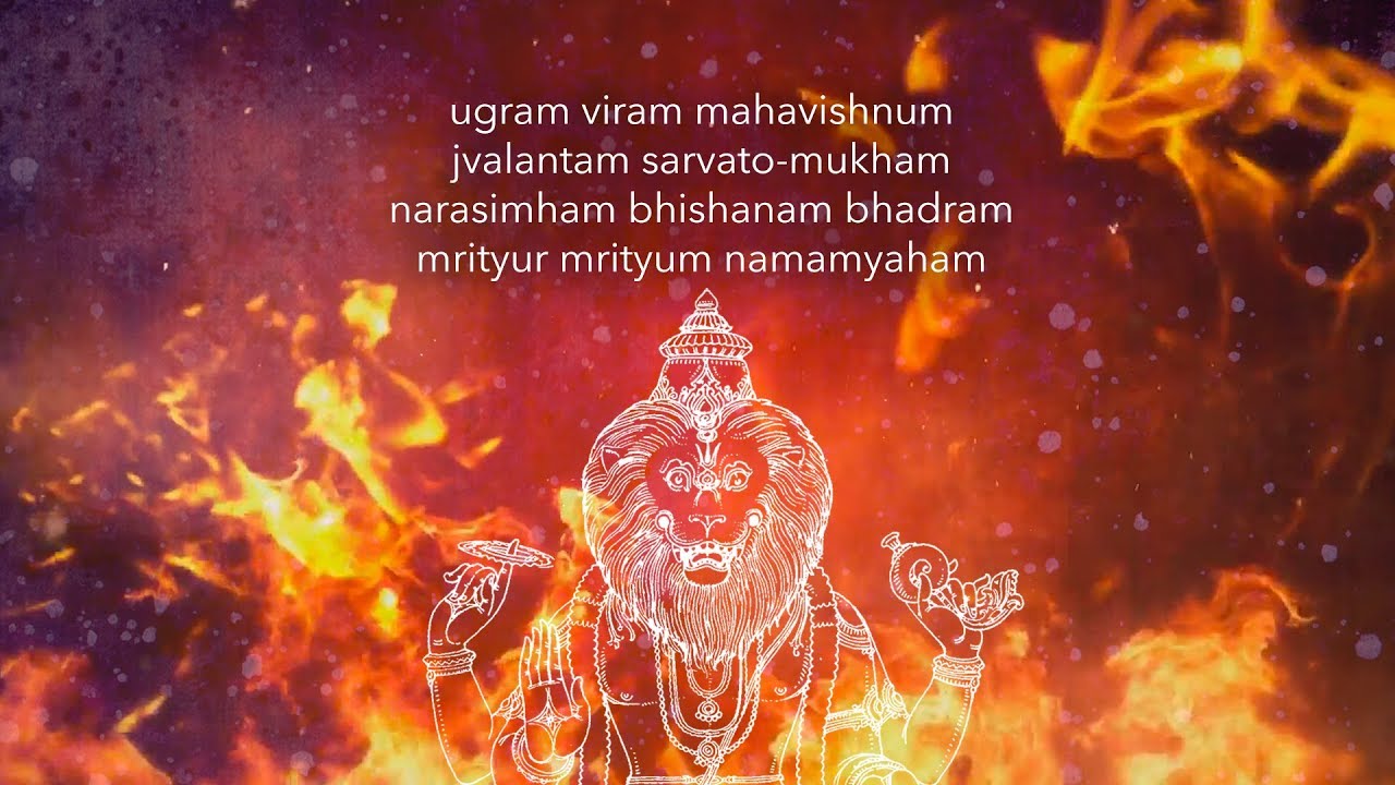 Ugra Narasimha mantra   108 repetitions