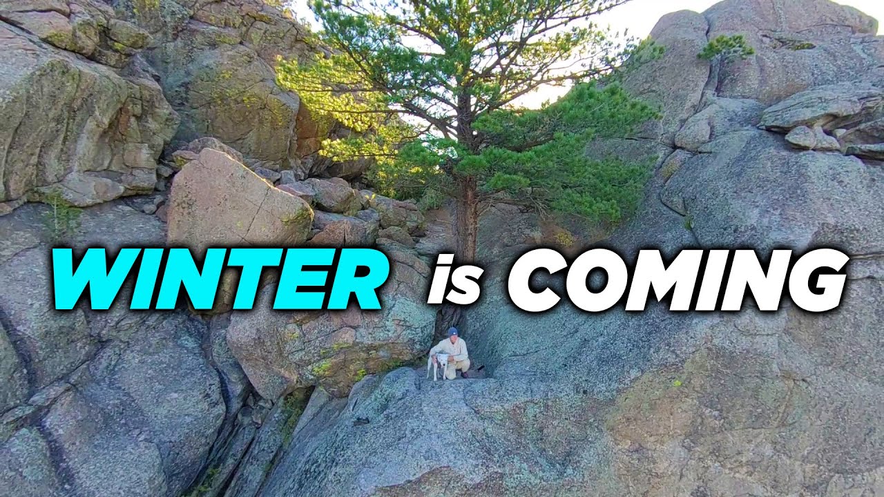 Snow On The Mountains: Our First Blizzard In Colorado - YouTube
