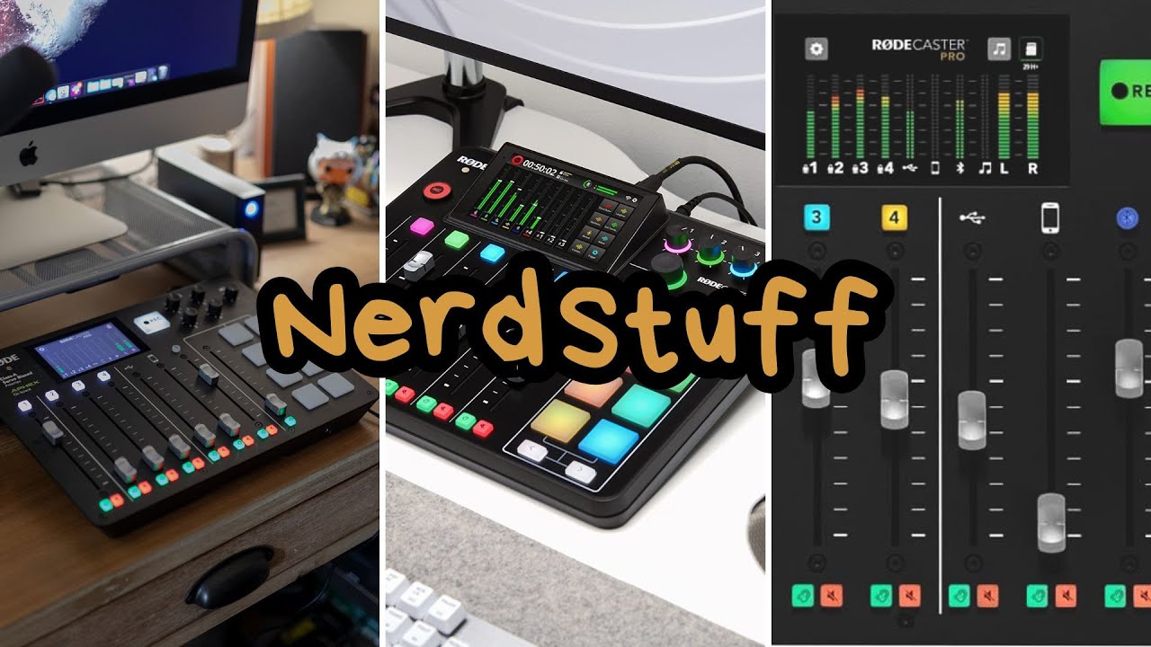 Nerd Stuff - RODE Caster Pro Review - YouTube