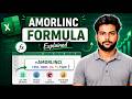AMORLINC Formula in Excel Explained 🔥 | Step-by-Step Tutorial for Beginners#excel
