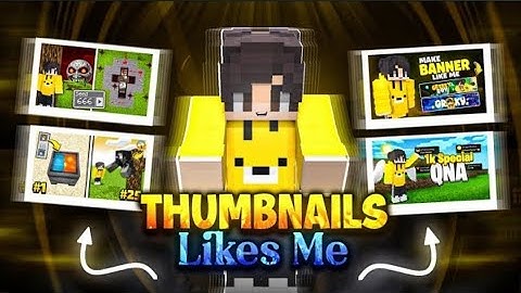 How To Make Attractive Minecraft Gaming Thumbnails🤩 in Just 5 Minutes🔥(Easy & Attractive)