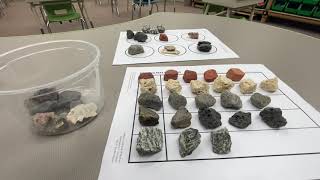 Second Grade- Rock Sorting