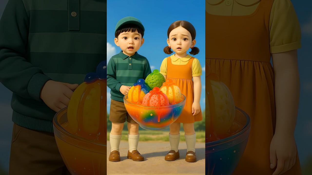 Squid Game AI Korean Ice Cream ASMR #squidgame #squidgame2 #ai #asmr