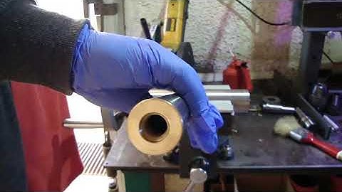 Tailstock Barrel part 3 Budowa tokarki