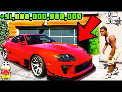 Franklin Stealing MOST EXPENSIVE SUPER CAR in GTA 5 | SHINCHAN and CHOP