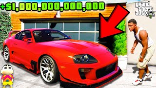 Franklin Stealing MOST EXPENSIVE SUPER CAR in GTA 5 | SHINCHAN and CHOP