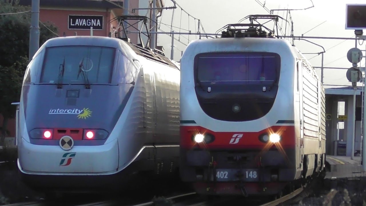 Treni in transito del mese di Dicembre sulla linea tirrenica Genova - La Spezia