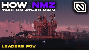 HOW NMZ TAKES ON ATLAS EU MAIN | RUST ZERG PROGRESSION | PVP & RAIDS