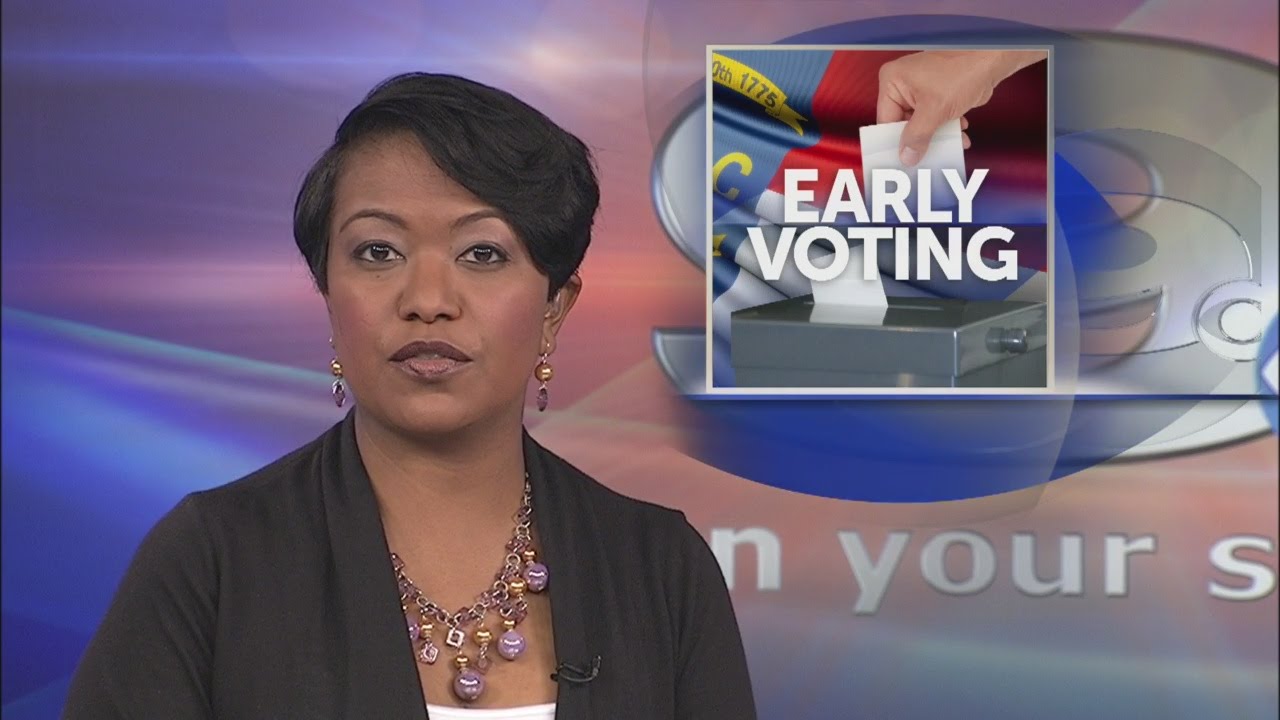 Early voting begins across North Carolina - YouTube