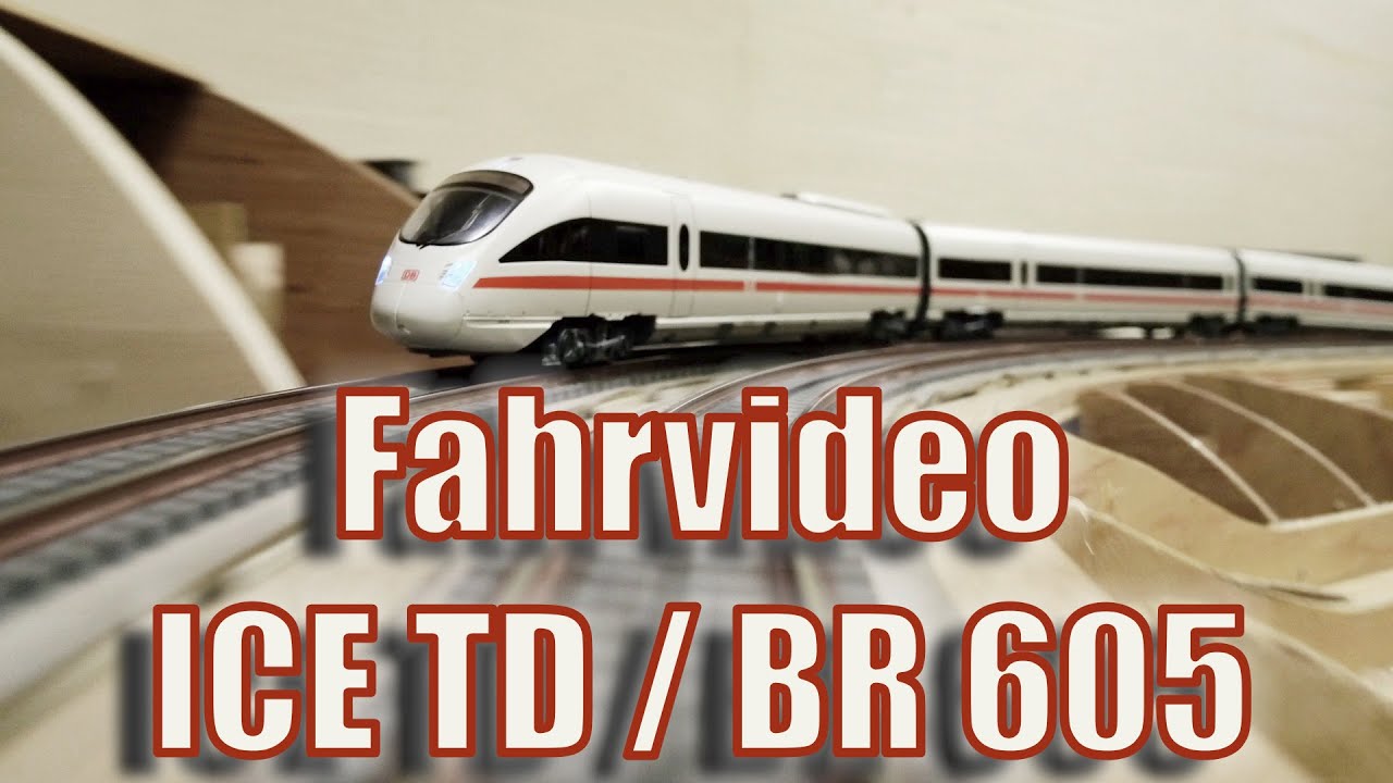 Fahrvideo ICE TD / BR 605 (extra lang) - YouTube