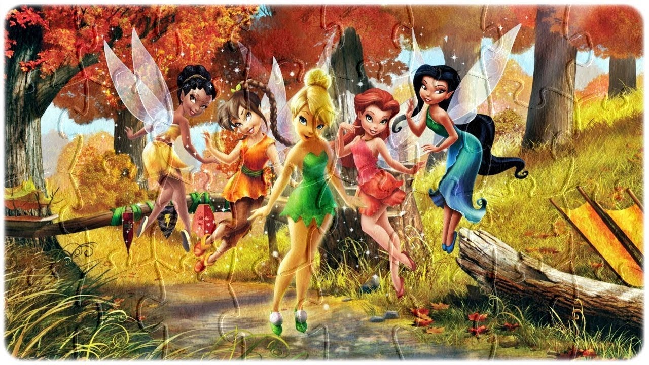 Disney Fairies Puzzles for Kids | Tinker Bell and Friends
