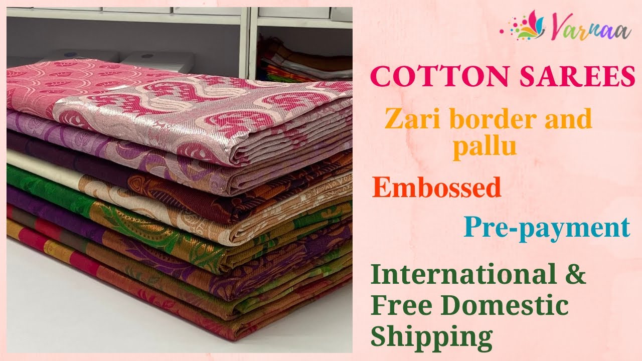 Coton sarees Designer sarees Fancy sarees Varnaa Soft Silk sarees