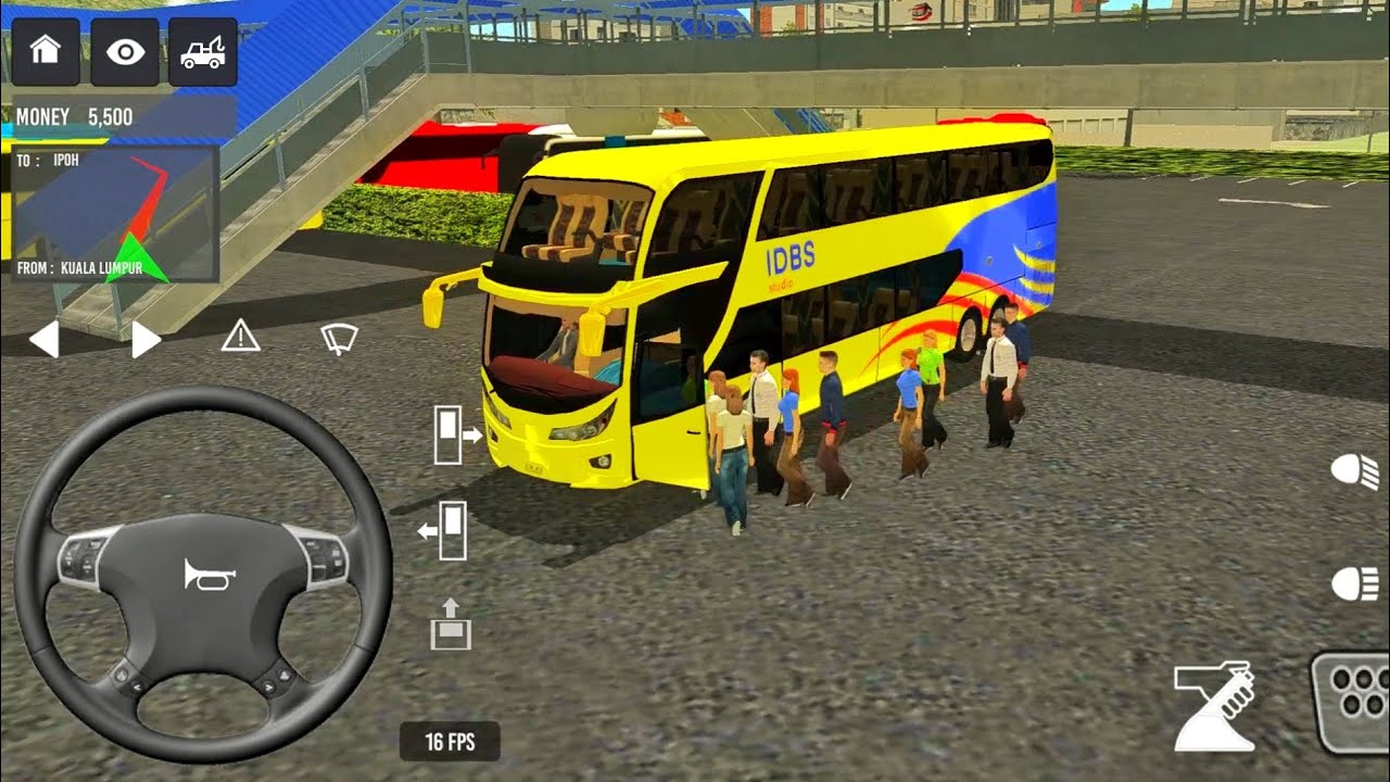 PART -16 : 🚍 Ultimate Bus Simulator Gameplay || Realistic Driving Experience || Bus Simulator 
