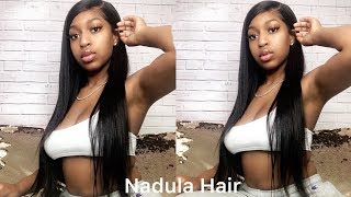 How to curl your straight hair-Daily routine Ft. Nadula Hair