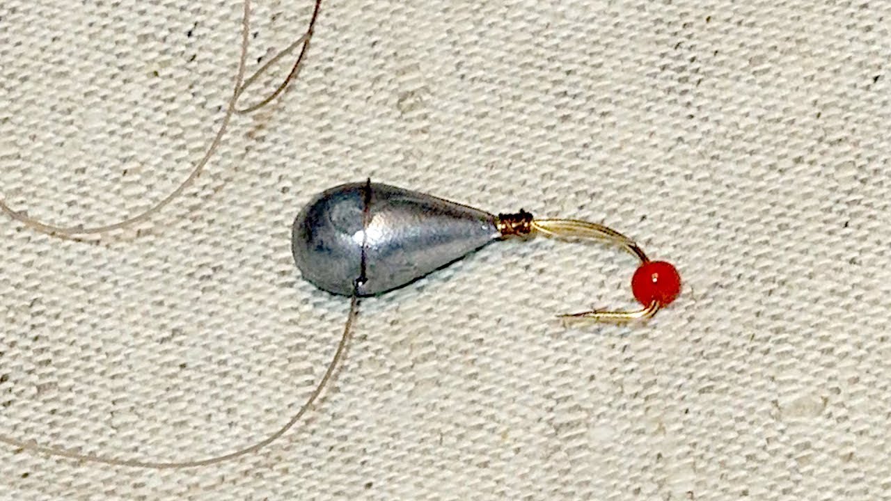 Самый надёжный способ привязать мормышку. - YouTube