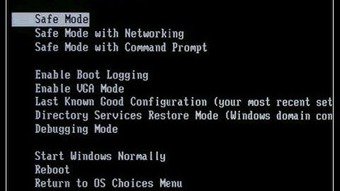 how to boot into safemode in windows 7 and 8