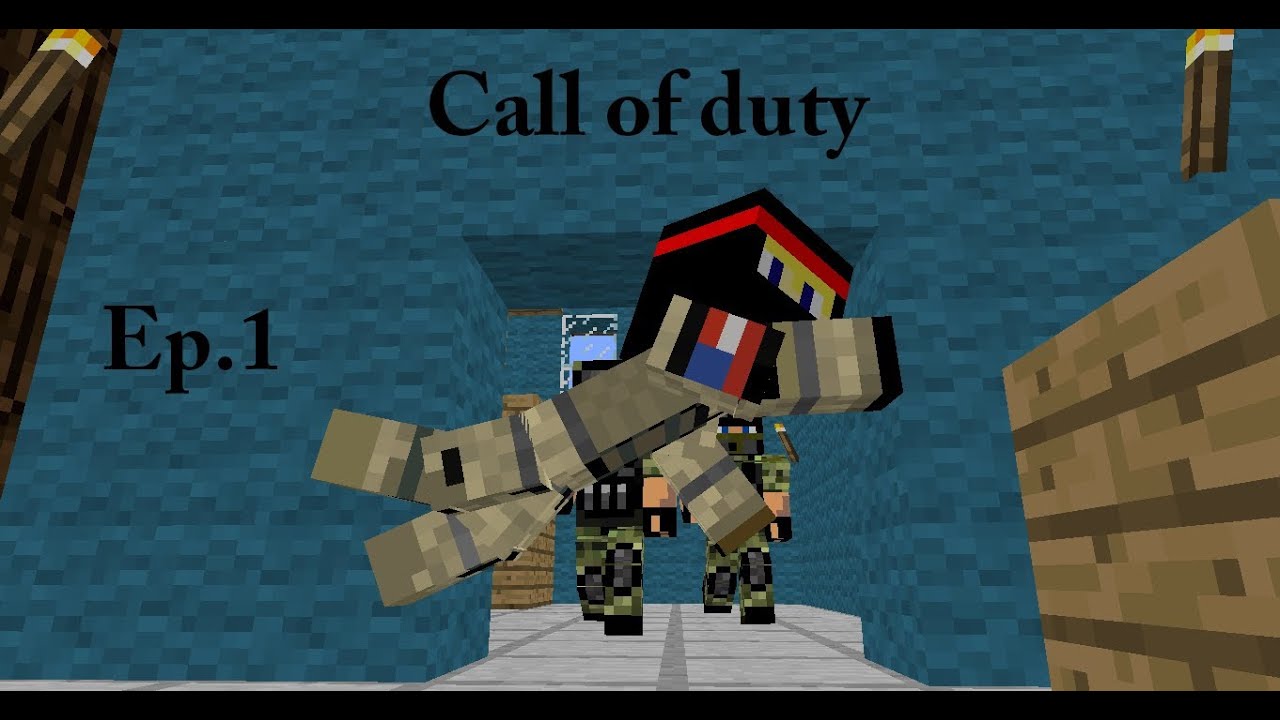 Minecraft call of duty - YouTube