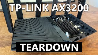 TP-Link AX3200 Tri-band WiFi 6 Router Teardown: Not very difficult to open