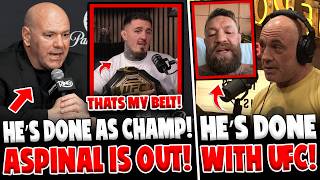 Tom Aspinall NO LONGER CHAMP! Joe Rogan REACTS to McGregor QUITTING UFC! Ryan Garcia KOs Benn! screenshot 1