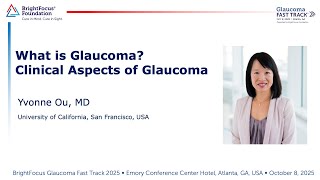 Glaucoma Fast Track 2025 Keynote: What is Glaucoma? Clinical Aspects of Glaucoma