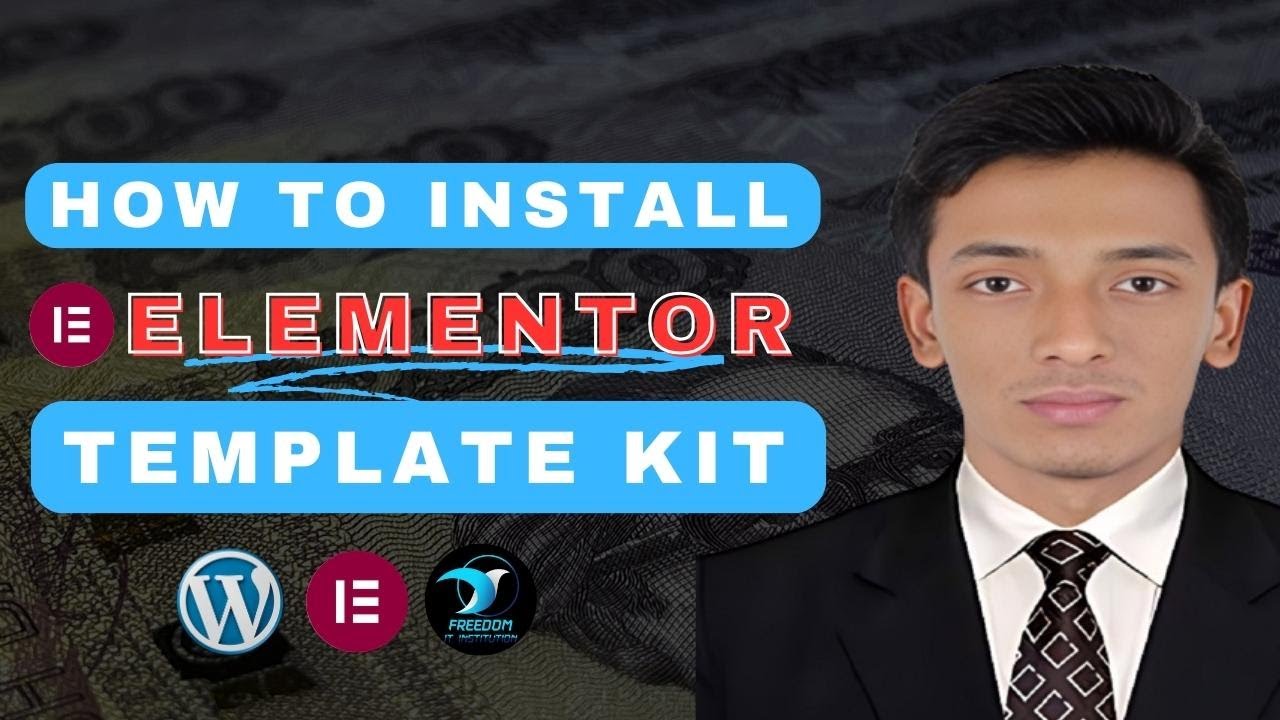 Install Elementor Template kit using Free plugins | Elementor Template ...