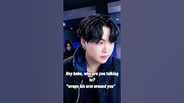 BTS REACTION | You are talking to some guy they didn