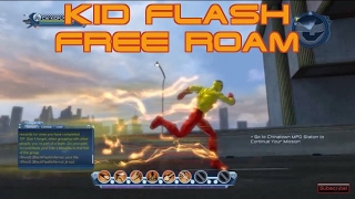DCUO: (CW) Kid  Flash Free Roam!