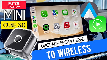 Wireless CarPlay and Android Auto in Seconds! Ottocast Mini Cube 3.0