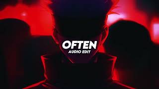 Often - Kygo Remix - Weekend - Audio Edit