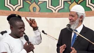 A Nigerian Christian who has been listening to Dr Zakir Naik for several years accepts Islam