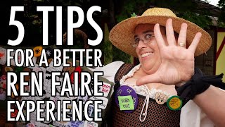 5 TIPS for a Better Ren Faire Experience