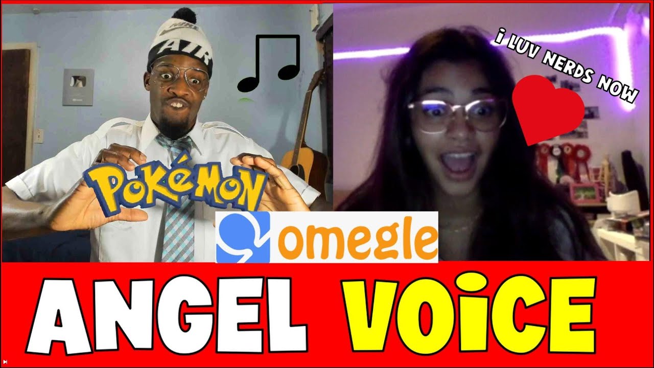 Omegle Dressed Like A Nerd An Singing Like An Angel​ (Shocking Reactions)