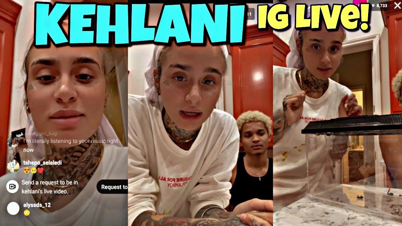 KEHLANI INSTAGRAM LIVE!