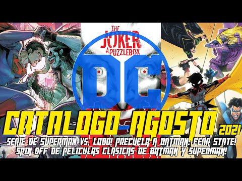 DC Comics Solicitudes de Agosto 2021