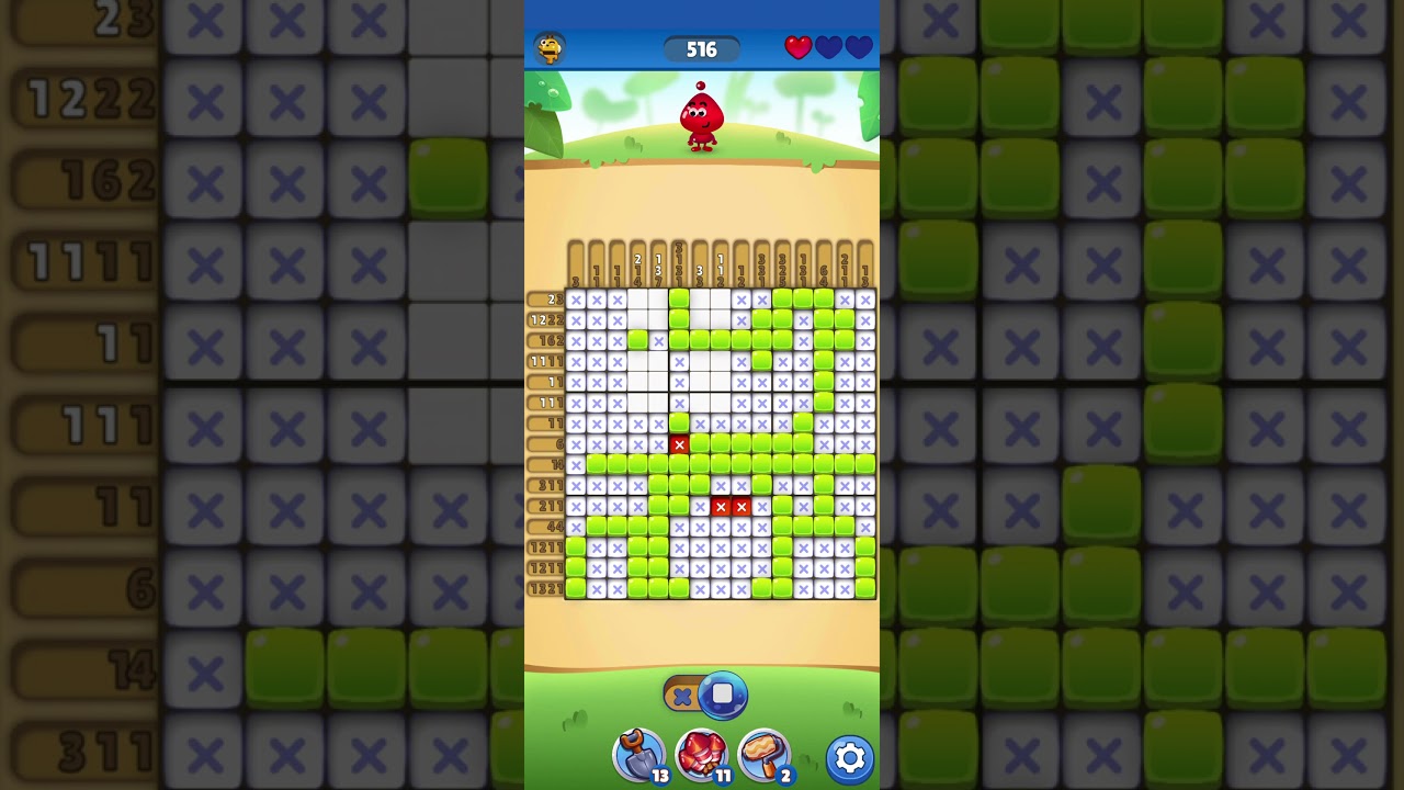 NONO CROSSING LEVEL 516 #games #gamegamegamegame #game #gameplay