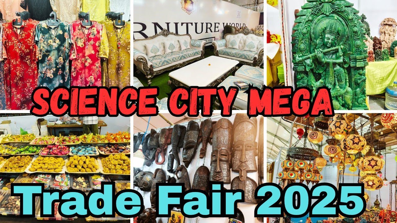 24th International Mega Trade Fair 2025-26 || Science city Mega Trade Fair ||Journey with Sushmita||