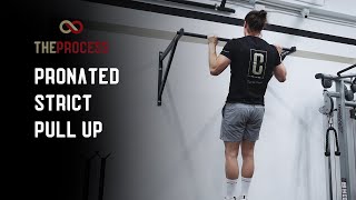 Pronated Strict Pullup