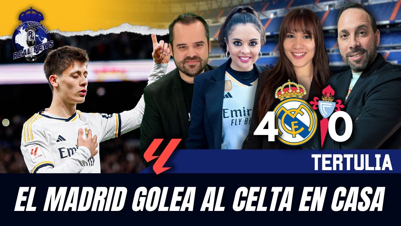 EL MADRID GOLEA AL CELTA EN CASA Y GÜLER SE ESTRENA CON GOLAZO. - YouTube