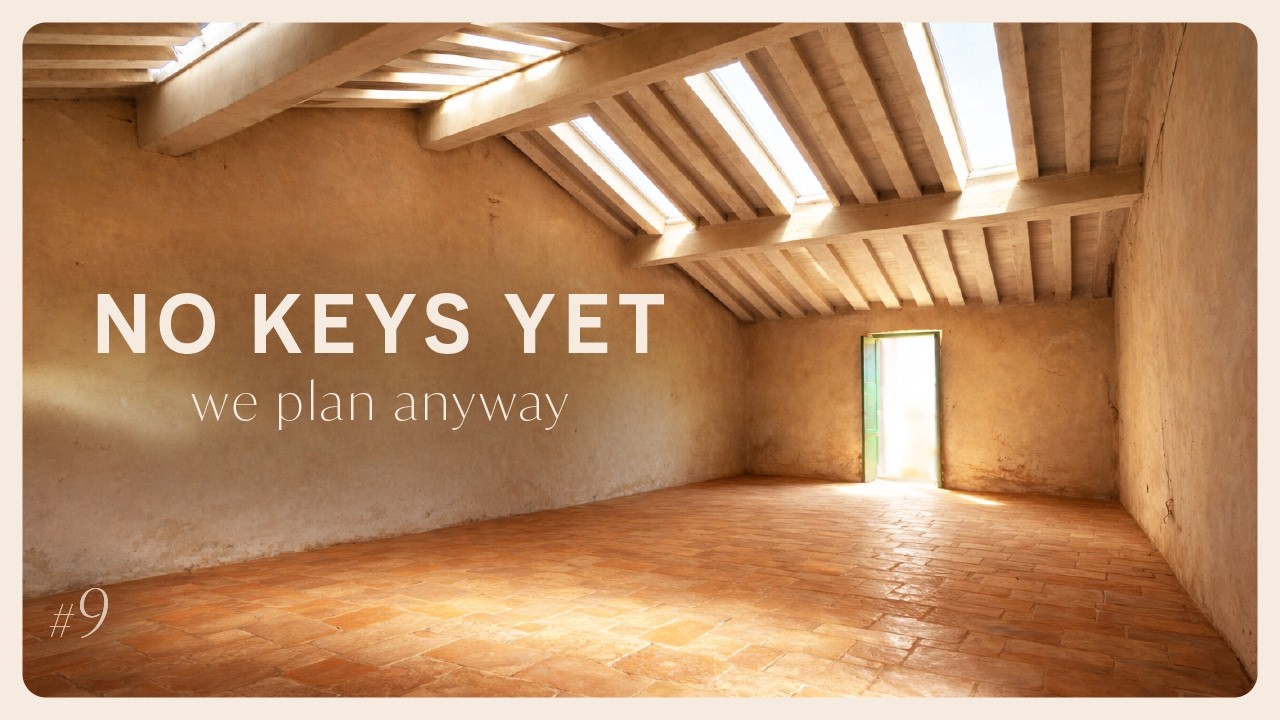 Ремонт нашего дома в Тоскане, находясь за 1000 миль от него.