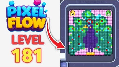 Pixel Flow Level 181 Walkthrough